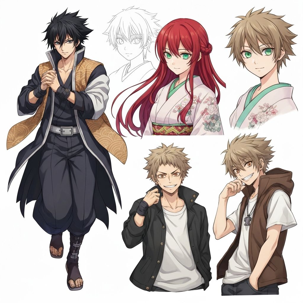 Anime Character Design