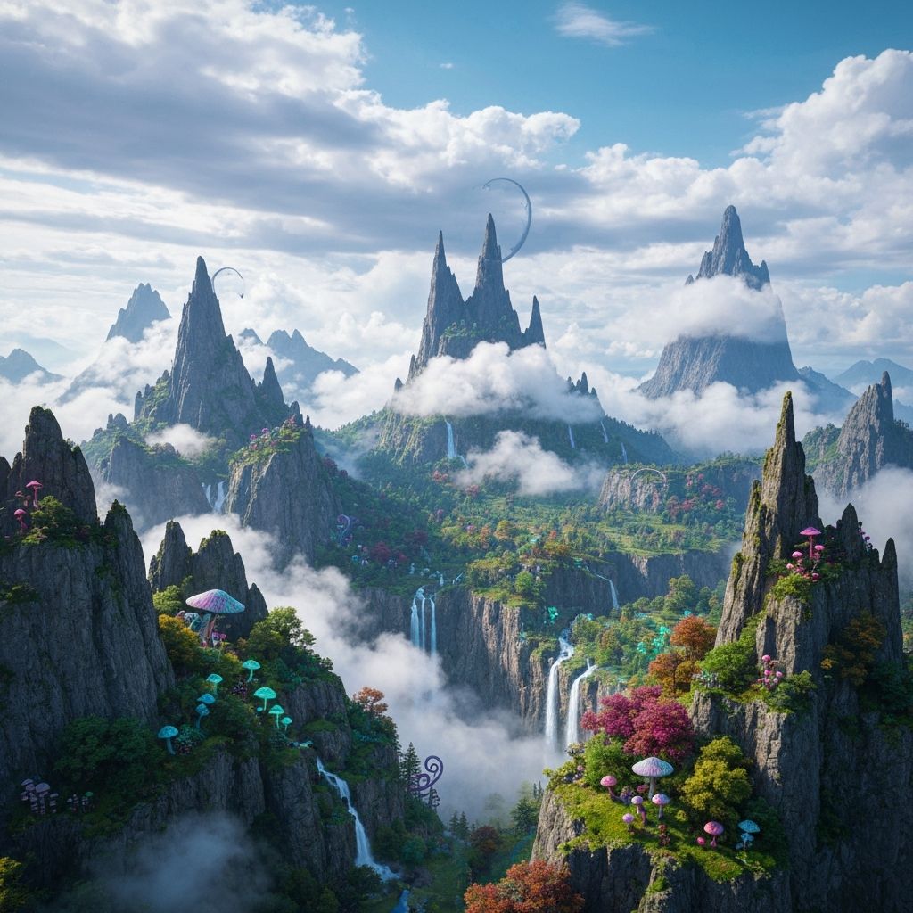 Fantasy Landscape Generator