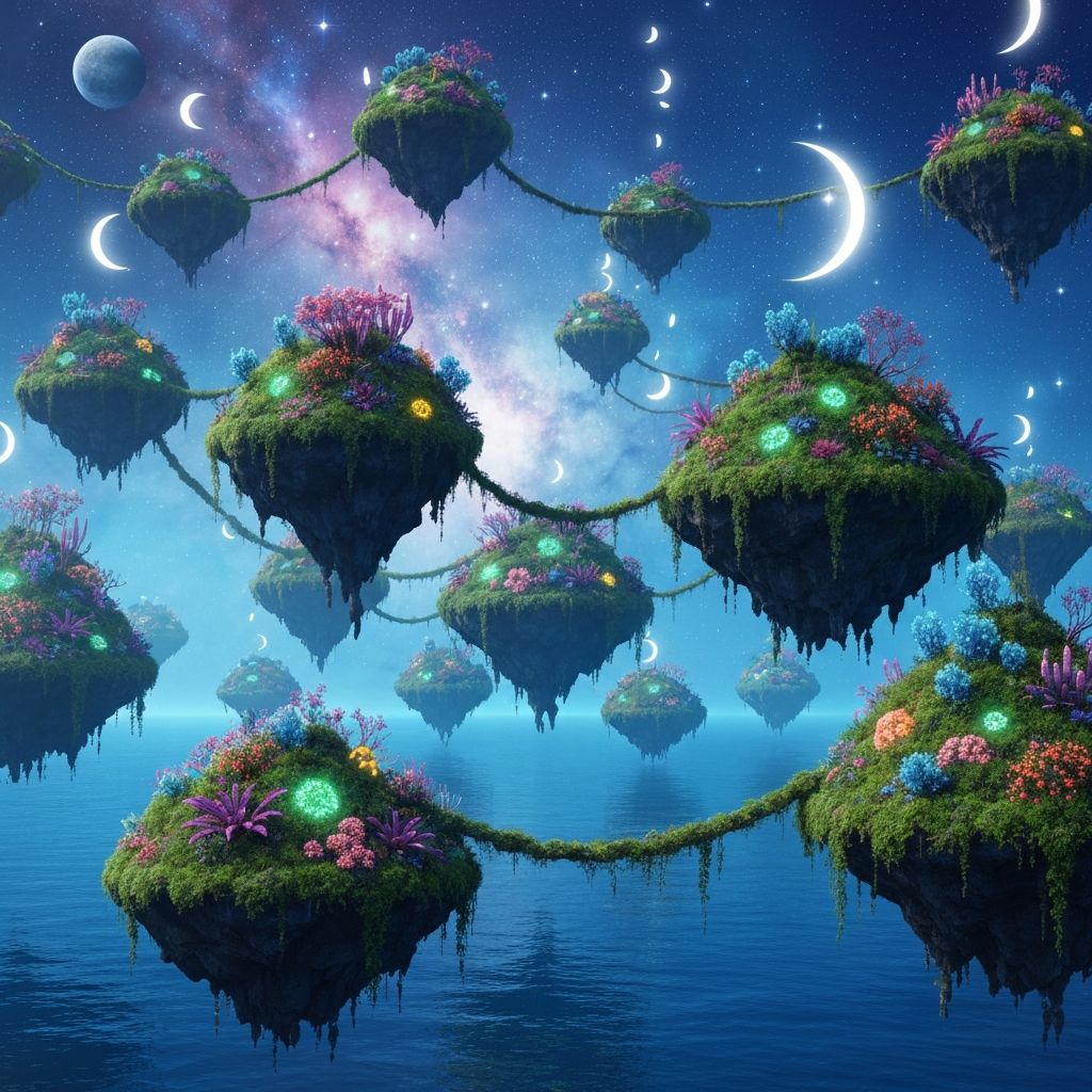 Surreal Dreamscape Environment